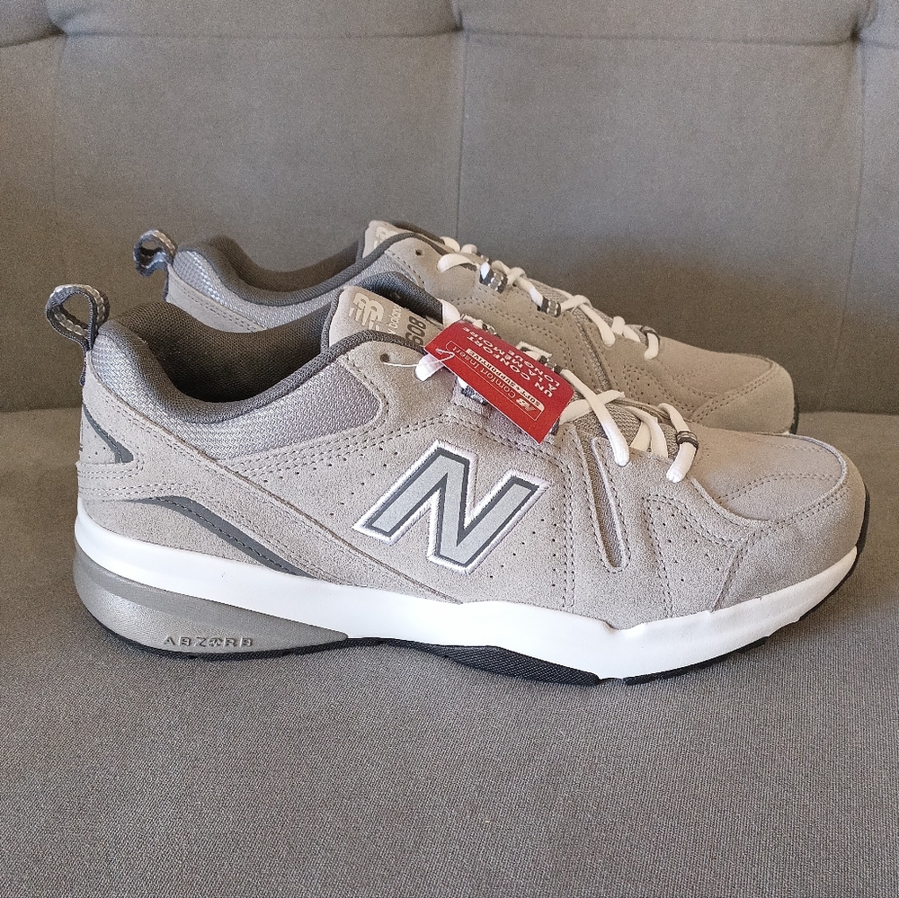 New Balance 608v5 Athletic Sneaker Grey Sneaker 608 V5 Dad Shoes Mens Size 11